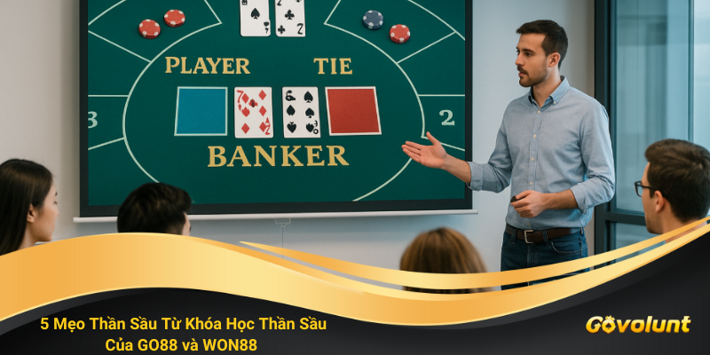 CĐM Bất Ngờ Với 5 Mẹo Thần Sầu Từ Khóa Học Thần Sầu Của GO88 và WON88